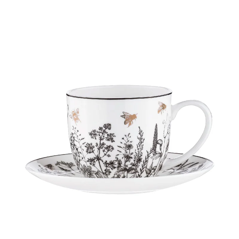 Ashdene Queen Bee Cup and Saucer 350mL