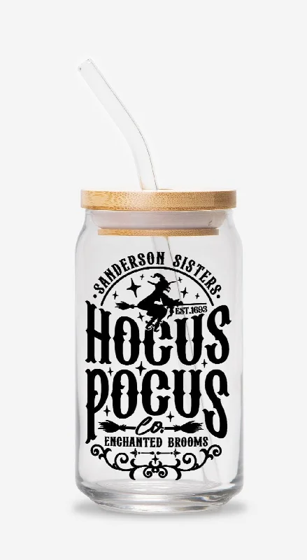 Hocus Pocus Glass Can Tumbler