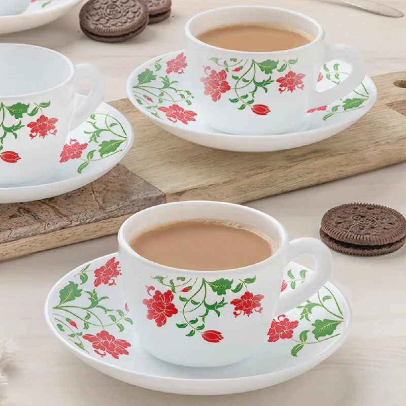 Larah by Borosil Hazel Cup n Saucer Set