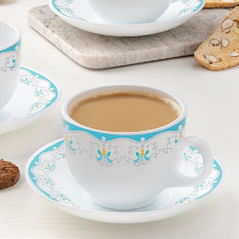 Larah by Borosil Royal Jade Cup n Saucer Set