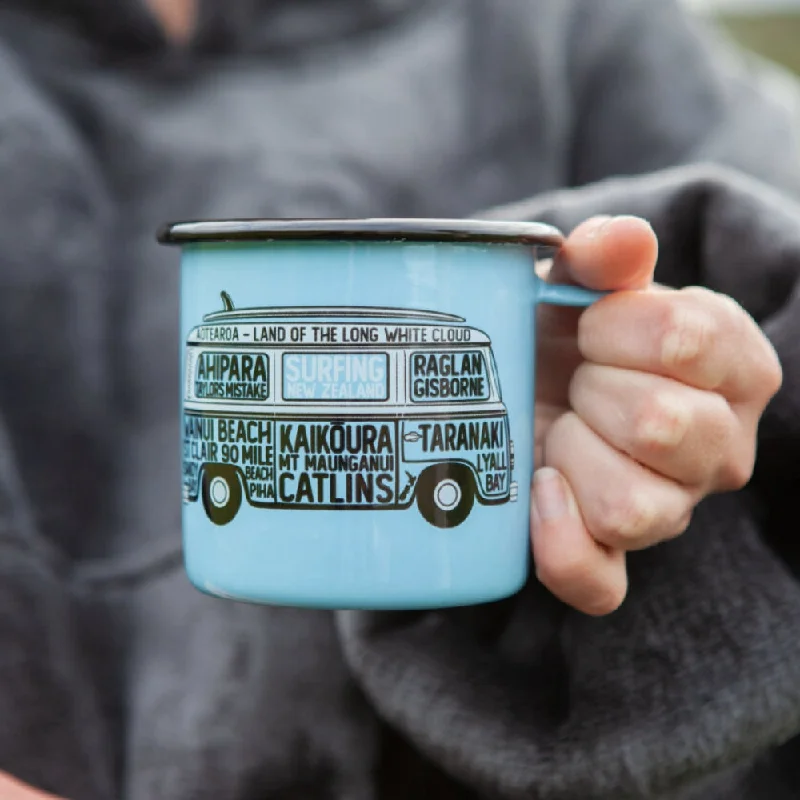 Moana Road Enamel Mug