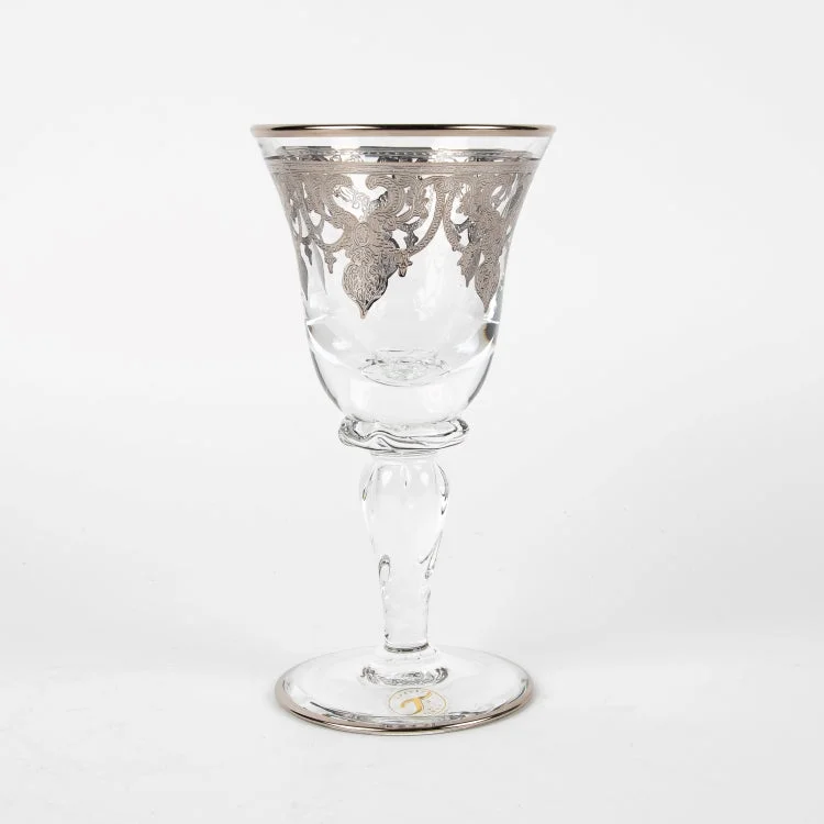 P1110 GOBLET 6PCS CLEAR/PLATINUM (202016418)